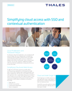 Simplifying cloud access with SSO and contextual authentication – Fact Sheet