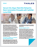 Palo Alto Networks - Thales Luna HSM - Solution Brief